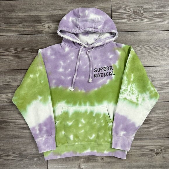Superrradical Go To Hell Tie Dye Hoodie - Picture 1 of 6